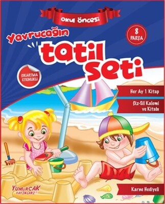 Yavrucağın Tatil Seti (3 Kitap) - Yumurcak Yayınları