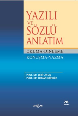 Yazılı ve Sözlü Anlatım - Akçağ Yayınları