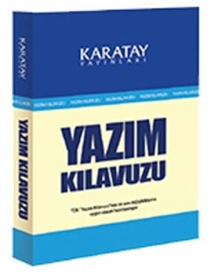 Yazım Kılavuzu - Karatay Akademi Yayınları