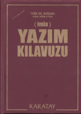 Yazım Kılavuzu İmla Plastik Kapak - Karatay Akademi Yayınları