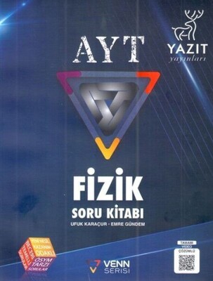 Yazıt AYT Fizik Venn Serisi Soru Kitabı - Yazıt Yayınları