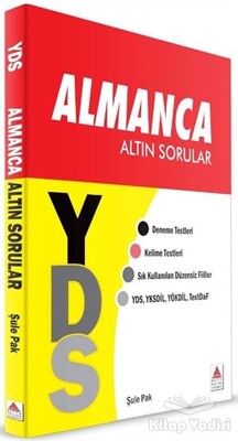 YDS Almanca Altın Sorular - Delta Kültür Yayınevi