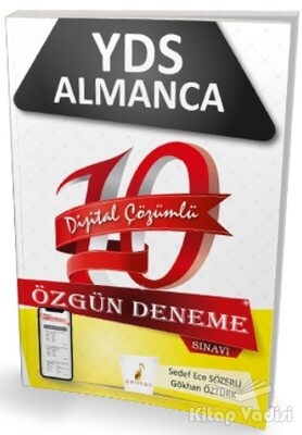 YDS Almanca Dijital Çözümlü 10 Özgün Deneme Sınavı - Pelikan Yayıncılık