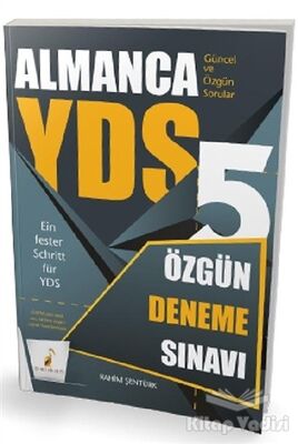 YDS Almanca Özgün 5 Deneme Sınavı - 1