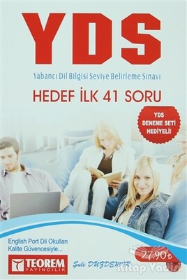 YDS Hedef İlk 41 Soru (YDS Deneme Hediyeli) - Teorem Yayınları