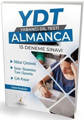 YDT Almanca 15 Deneme Çözümlü - Pelikan Yayıncılık