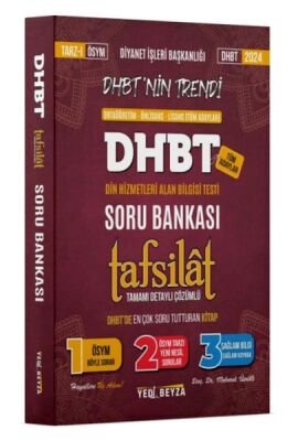 YediBeyza 2024 Dhbt Tafsilât Tamamı Çözümlü Soru Bankası - 1