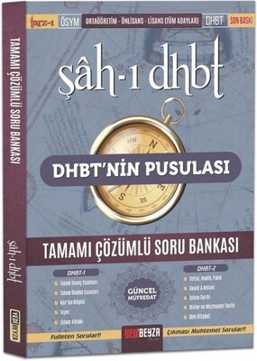 Yedibeyza DHBT nin Pusulası Şah-ı DHBT Soru Bankası Çözümlü - Yedi Beyza Yayınları