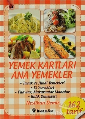 Yemek Kartları - Ana Yemekler - İnkılap Kitabevi