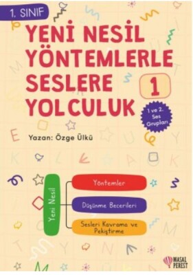 Yeni Nesil Yöntemlerle Seslere Yolcuk 1 - Masalperest Yayınevi