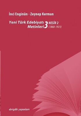 Yeni Türk Edebiyatı Metinleri 3 - Nesir 1 - 1