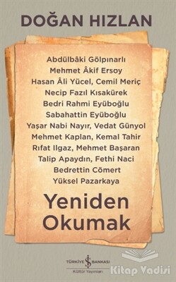 Yeniden Okumak - İş Bankası Kültür Yayınları