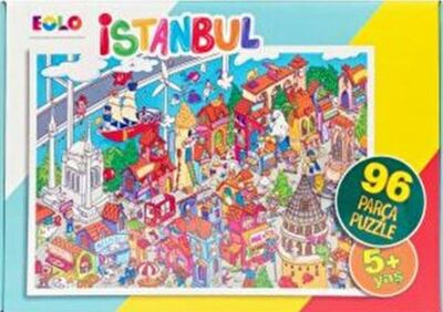 Yer Puzzle-96 Parça Puzzle - İstanbul - 1