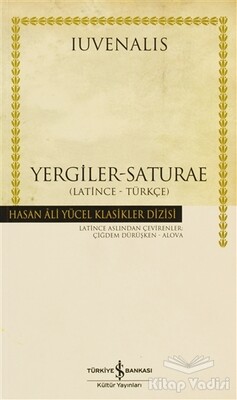 Yergiler - Saturae - İş Bankası Kültür Yayınları