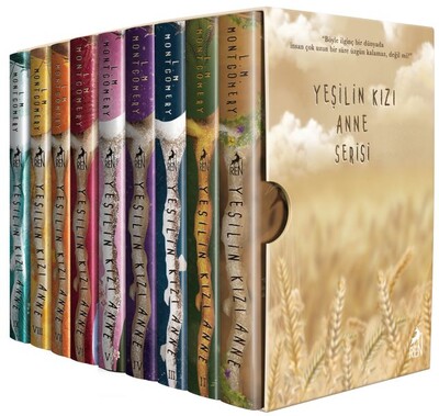 Yeşilin Kızı Anne 9 Kitap Kutulu Set (Ciltli) - Ren Kitap