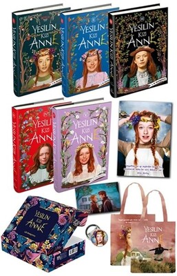 Yeşilin Kızı Anne Set (5 Kitap Kutulu Set) Ciltli - Ephesus Yayınları