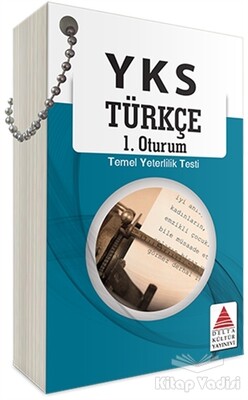 YKS 1. Oturum Türkçe Kartları (TYT) - Delta Kültür Yayınevi
