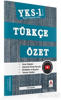 TYT Türkçe Özet (YKS 1. Oturum) - Delta Kültür Yayınevi