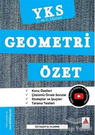 Delta Kültür Yayınevi - TYT-AYT (YKS 1. ve 2. Oturum) Geometri Özet