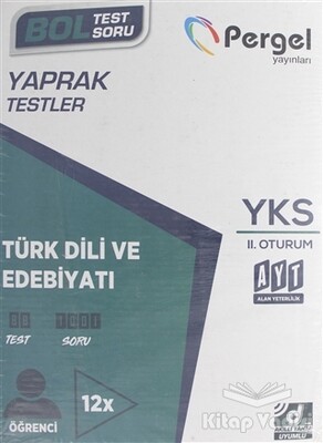 YKS 2.Oturum Türk Dili ve Edebiyatı Kutu Test - Pergel Yayınları