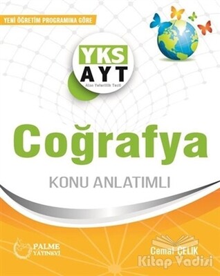 YKS AYT Coğrafya Konu Kitabı - Palme Yayıncılık