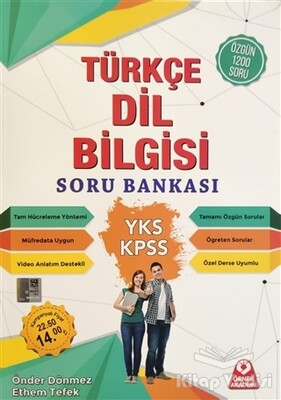 YKS KPSS Türkçe Dil Bilgisi Soru Bankası - Örnek Akademi