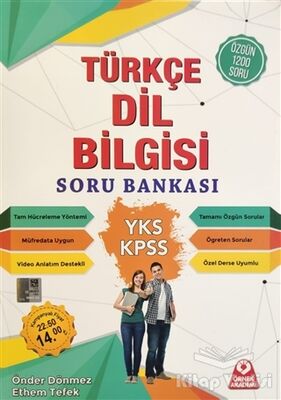 YKS KPSS Türkçe Dil Bilgisi Soru Bankası - 1