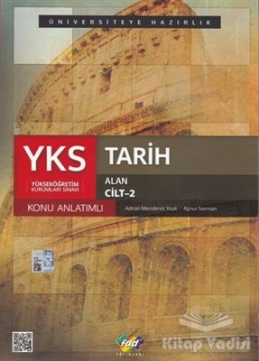 YKS Tarih Konu Anlatımlı Alan Cilt - 2 - Fdd Yayınları