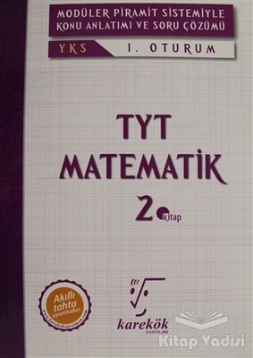 YKS TYT Matematik 2. Kitap 1. Oturum - Karekök Yayıncılık
