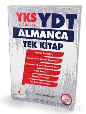 YKS-YDT 3. Oturum Almanca Tek Kitap - Pelikan Yayıncılık