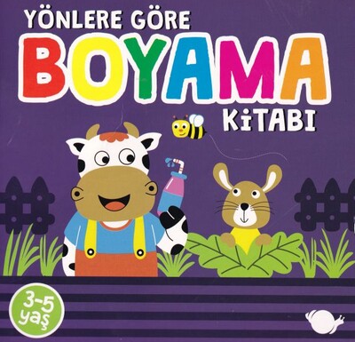 Yönlere Göre Boyama Kitabı - Çikolata Yayınevi