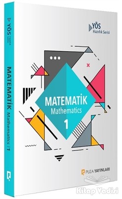 YÖS Matematik 1 - Puza Yayınları - YÖS Kitapları
