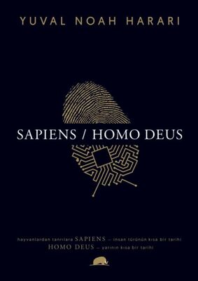 Yuval Noah Harari Set (Ciltli) – Sapiens: Hayvanlardan Tanrılara (Ciltli) - Homo Deus (Ciltli) - 1