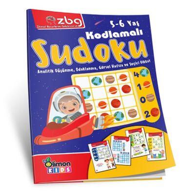 Zbg 5-6 Yaş Kodlamalı Sudoku - 1