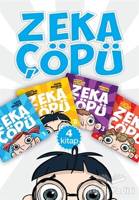 Zeka Çöpü Seti (4 Kitap) - Uğurböceği Yayınları