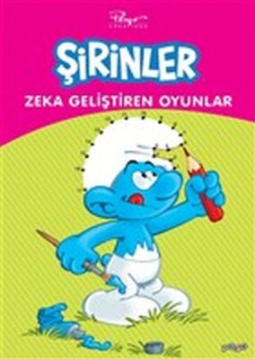 Zeka Geliştiren Oyunlar - Şirinler - Bilgeoğuz Yayınları