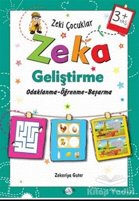 Zeki Çocuklar Zeka Geliştirme +3 Yaş - Kukla Yayınları