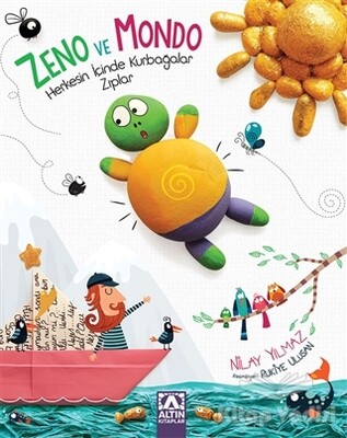 Zeno Ve Mondo - Herkesin İçinde Kurbağalar Zıplar - Altın Kitaplar Yayınevi