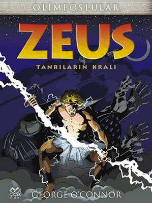 Zeus - Olimposlular - 1001 Çiçek Kitaplar