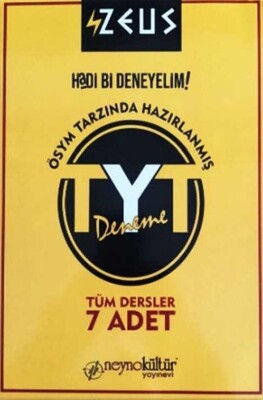 Zeus TYT 7'li Deneme - Neyno Kültür Yayınevi