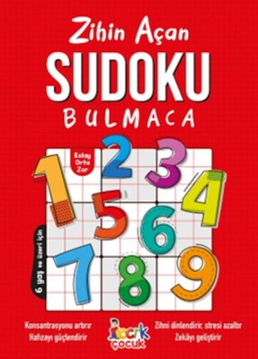 Zihin Açan Sudoku Bulmaca - Bıcırık Yayıncılık