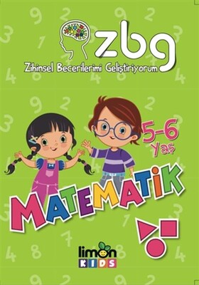 Zihinsel Becerilerimi Geliştiriyorum 5 - 6 Yaş Matematik - LimonKIDS