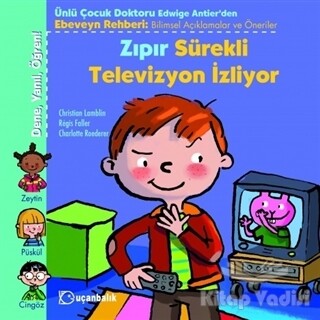 Zıpır Sürekli Televizyon İzliyor - Tudem Yayınları