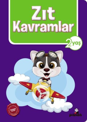 Zıt Kavramlar 2 Yaş - Beyaz Panda Yayınları