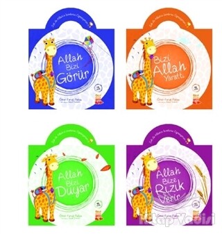 Zufi İle Allah'ın İsimlerini Öğreniyorum (4 Kitap Takım) - Nesil Çocuk